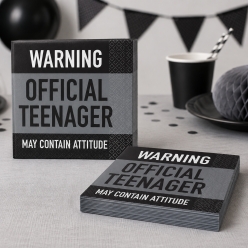 Bruh Official Teenager Napkins - 16 PK